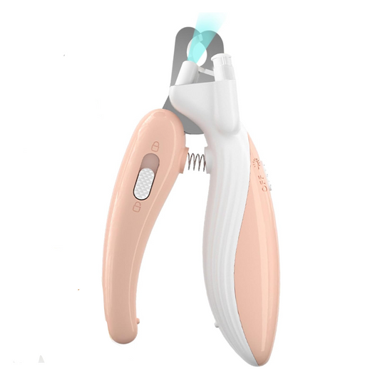 Dog Nail Clippers with LED Light – No Split, Sharp, Safe