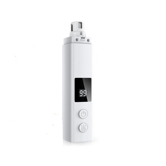 Quiet Dog Nail Grinder with LED Light | USB Rechargeable